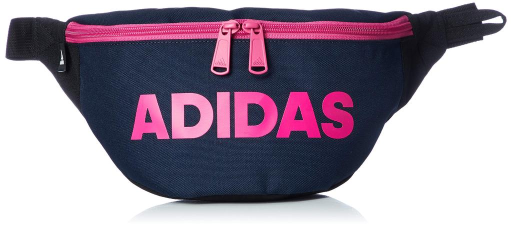 Adidas 2L Waist Navy and Pink Women's Bag,