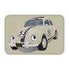 Classic Racing Car Herbie 53 Doormat Anti-Slip Entrance Kitchen Bathroom Door Floor Mats Garden Rug Carpet Footpad