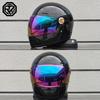 Motorcycle Retro Full Face Helmet DOT Approved Wide Field Off Road Motorcycle Helmet Adult Capacite Casco Moto