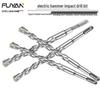 Square Shank 4-Flute Impact Drill Bit for Concrete, Round Shank 2-Flute Hole-Enlarging Drill Bit 150MM