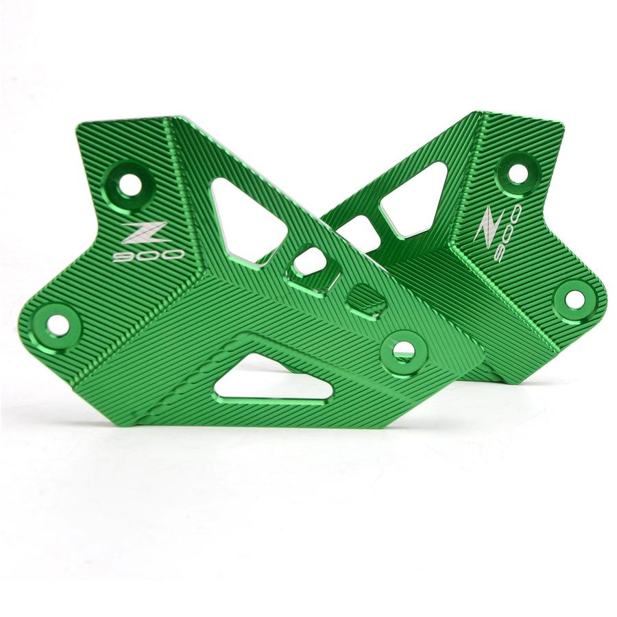 Motorcycle Accessories Foot Peg Heel Protection Protective Film Mount Heel Guard Protector For Kawasaki Z900 Z 900