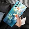 Case for Motorola Moto G50 G53 G30 G60s G51 G73 G52 Edge 20 Pro 30 Lite G71 G32 G22 Edge40 Phone Cover Simple Flower