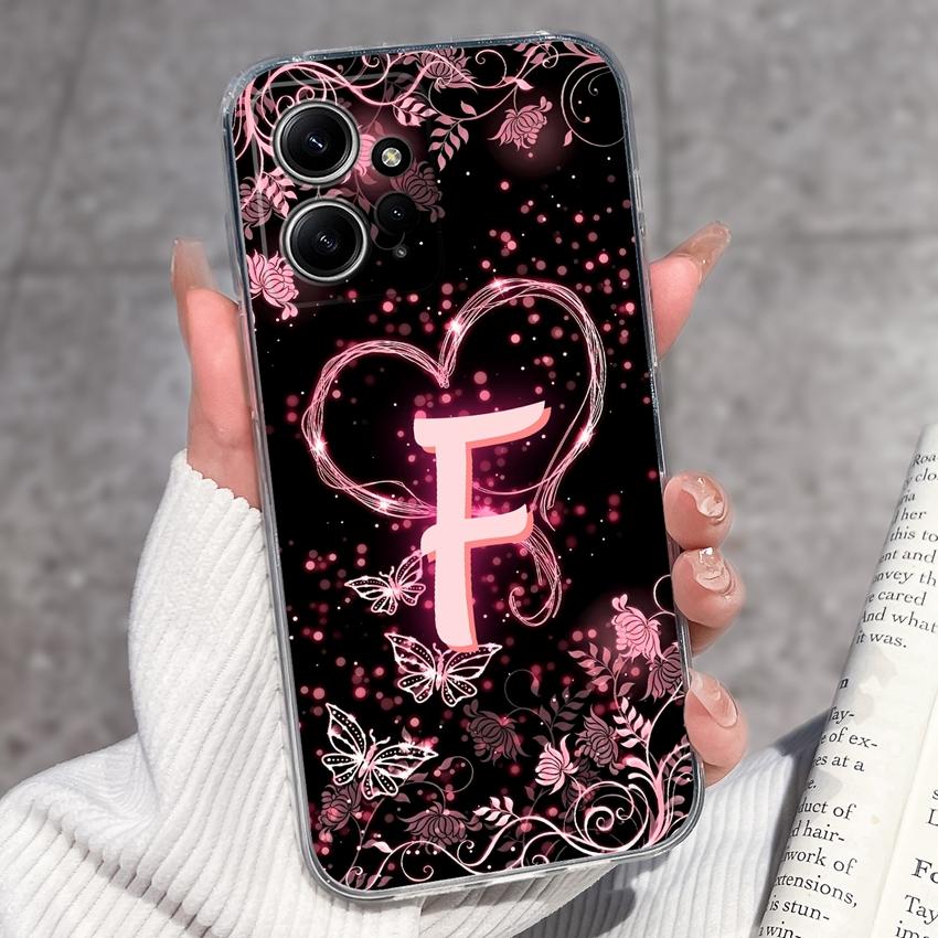 For Redmi Note 12 11 11T Pro Plus 12S 12 Turbo 11S 11SE 5 Plus 5A Pro Phone Cases Star Letters Soft Transparent Silicone Lightweight Back Covers Shell