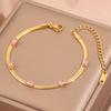 Popular bracelet, titanium steel does not fade, love zircon bracelet, high-end female light luxury niche bracelet, bracelet.