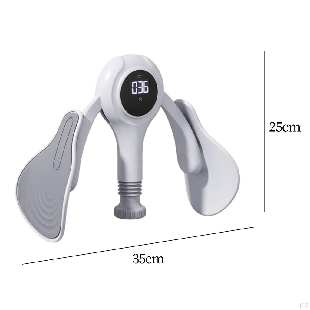 Hüfttrainer Beckenboden mit Zähler Heim-Fitnessstudio Kräftigungsgerät Beinübungsmaschine