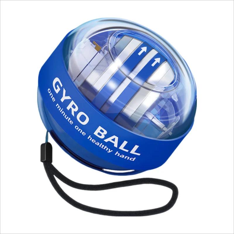 Forearm Exerciser Muscle Fitness Equipment Gyroscope Gyro Wrist Ball Booster Trainer Hand Exercise Grip Glow