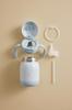 Richell Try Insulated Straw Light 1 for Ages 7 Months and Up Leak-Proof Mug, 300ml, Gray, Mug,