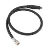 Diving Medium Pressure Hose PVC Aluminum Alloy Diving Second Stage Regulator Hose Diving Regulator Hose 90cm
