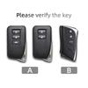 Leather Car Key Case For Lexus Nx Gs Rx Is Es Gx Lx Rc 200 250 350 Ls 450H 300H     Suede Keychain Accessories