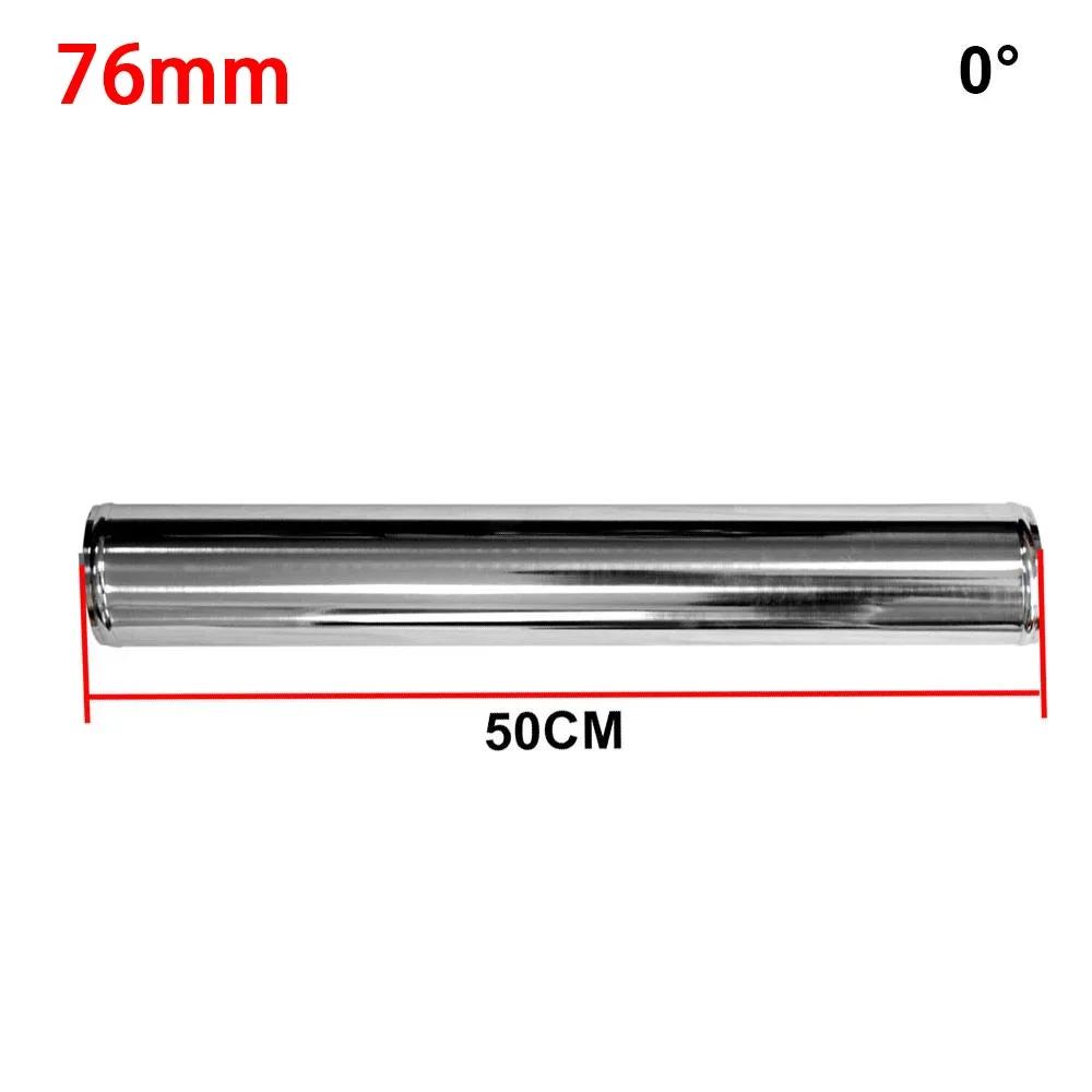 

Universal Aluminum Tube 70/76mm 3 High Flow Cold Air Intake Pipe for Racing Car Intercooler Air Intake 0/45/105/180° L S Type 76mm 0