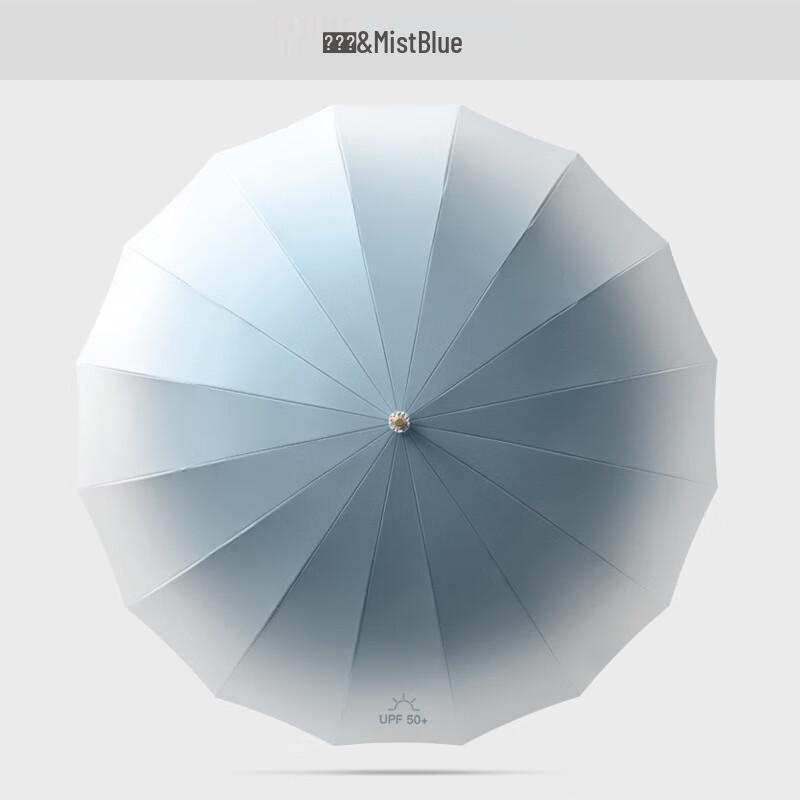 Shixun HC 16-Rib Anti-Storm Long Handle Umbrella