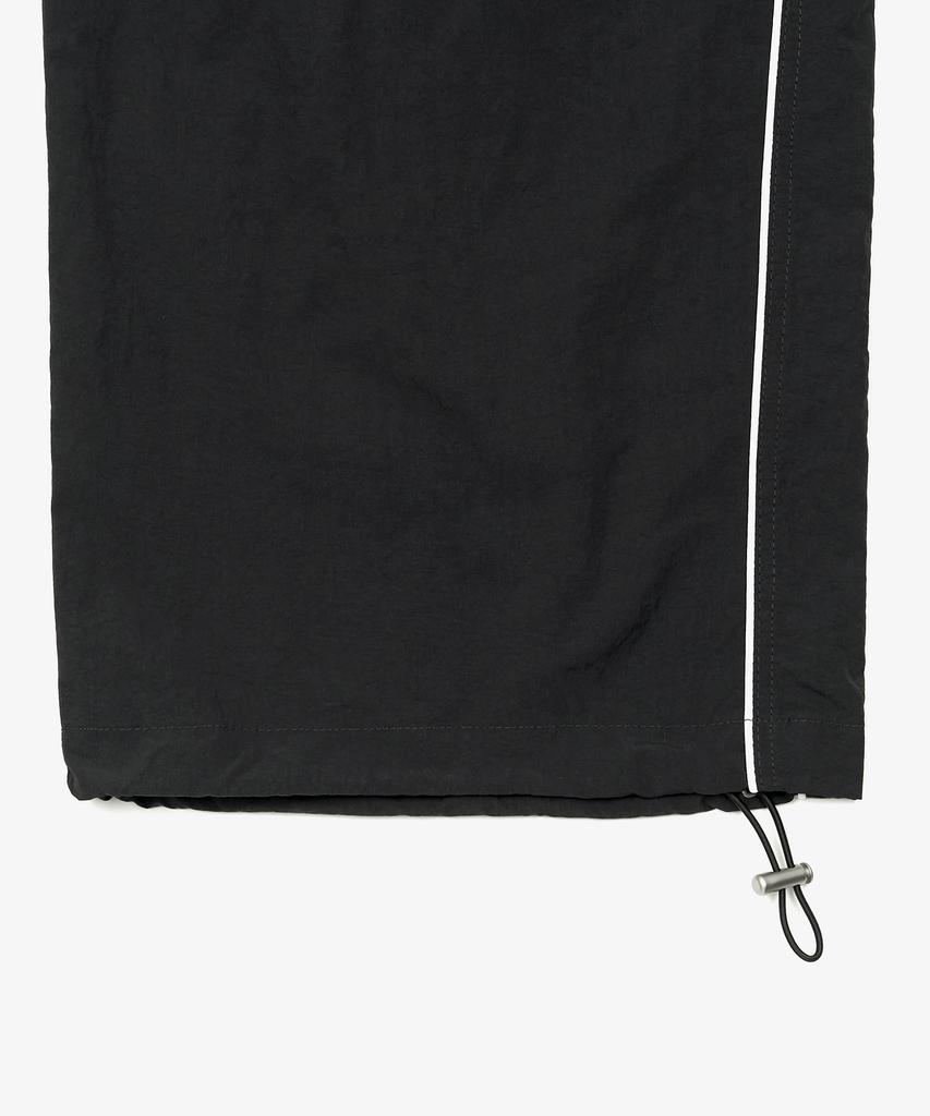 TOFFEE Piping Line Track String Pants (Black)