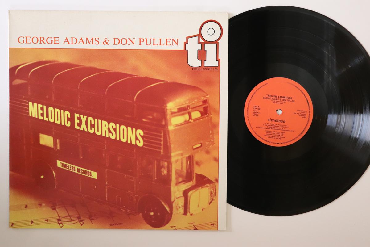 

LP Пластинка ДЖОРДЖ АДАМС, ДОН ПУЛЛЕН - Мелодические экскурсии SJP166 TIMELESS 1982 Голландия Джаз Б/У