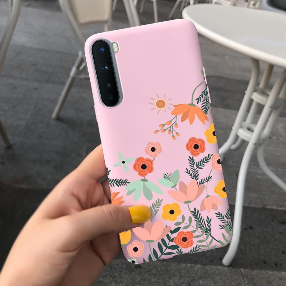 For Oneplus Nord Case AC2001 AC2003 Cute Fashion Soft Silicone Back Cover Phone Case For One Plus Nord 1+Nord Coque Fundas Capas