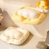 Durable ABS Cheese Soap Dish Easy To Clean Drainable Bathroom Soap Holder Cute Soap Storage Rack Home