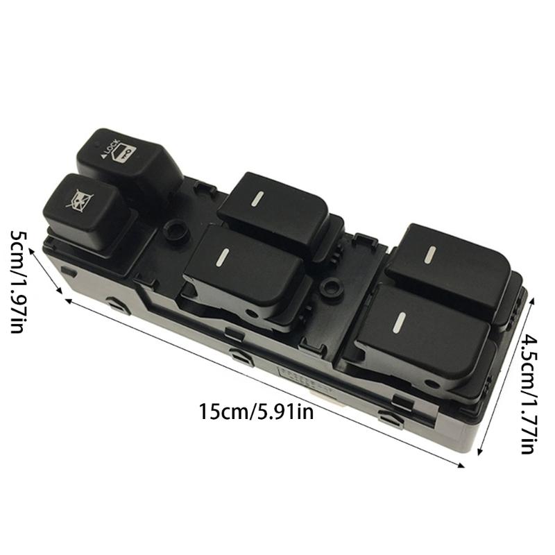 Car Window Switch 93570-1M100WK Replacement Electric Window Control Switch for Cerato 2010-2012