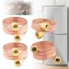 Koelkastbuis DIY Capillaire Buis 3 mm Flexibele Spiraal Koperen Buizen voor Koelkast Koelkast Hardware Gereedschap