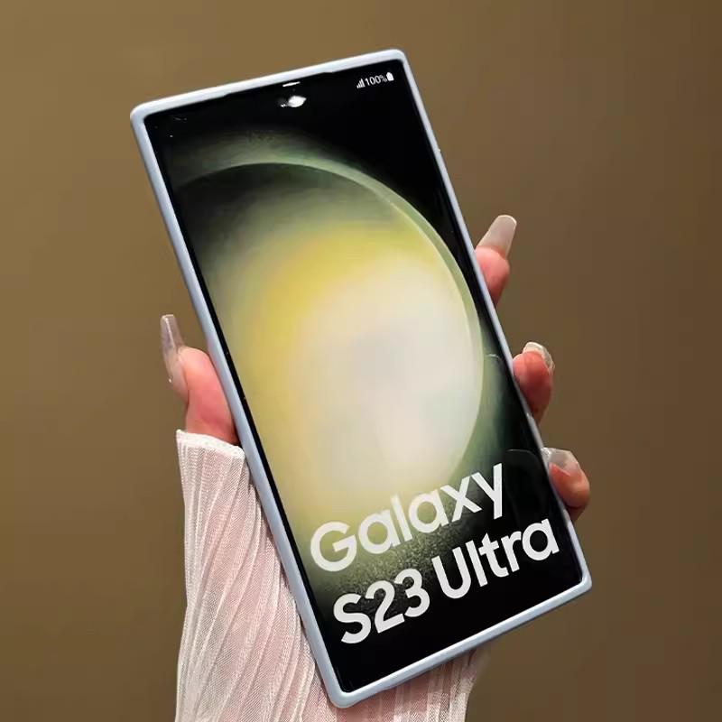 Samsung S25 Ultra Metal Lens Ring Cross-border S24 Plus Skin-feel Drop-proof Protective Case S23