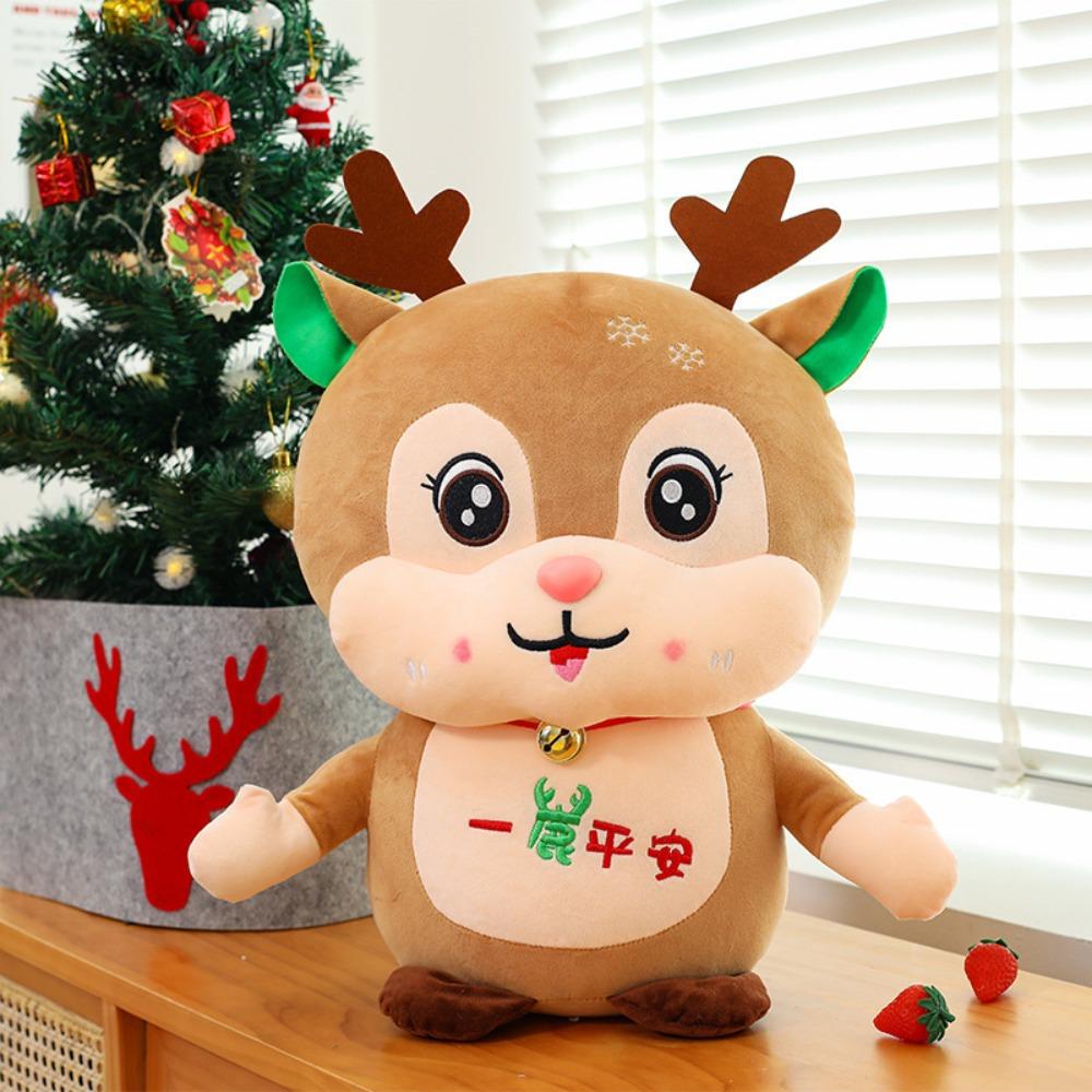 Snowman Santa Claus Elk Plush Doll Soft Christmas Series Plush Toys   Christmas Gift