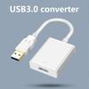 Hochauflösender USB-zu-HDTV-Port-Adapter 1080P USB 3.0/800x600 USB2.0 für Win 7/8/10 für Laptops und HDTVs