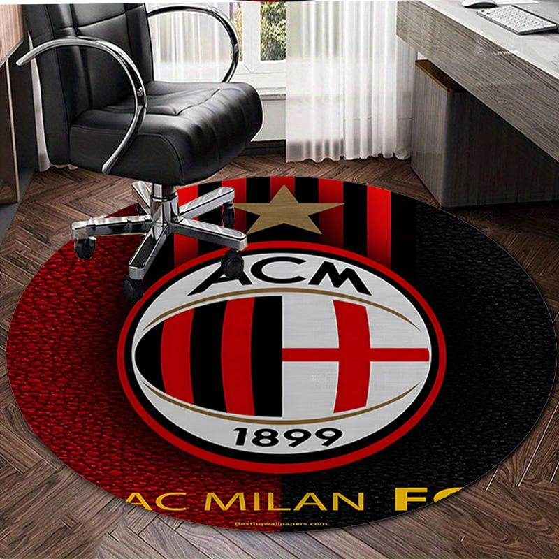 1pc Football Team (7) Design Printed Area Round Carpet for Bedroom Living Room Home Decor Rugs Mat Non Slip Mat Rug for Bedside