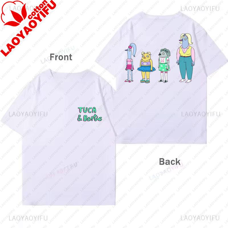 Neuer Stil TucaBertie T-Shirt Lustiges Cartoon-Thema Streetwear Harajuku Kreativität T-Shirt Unisex Kleidung Unisex T-Shirts