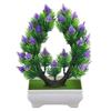 Plastic Artificial Bonsai Restaurants Weddings 22*12cm