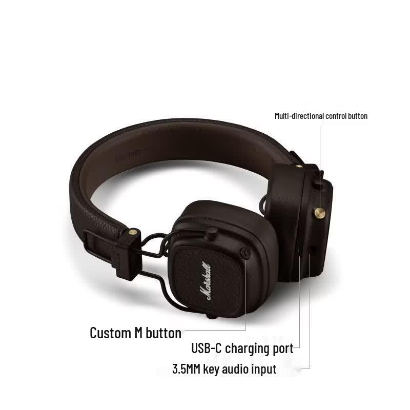 Marshall MAJOR V Wireless Bluetooth Over-Ear Headphones