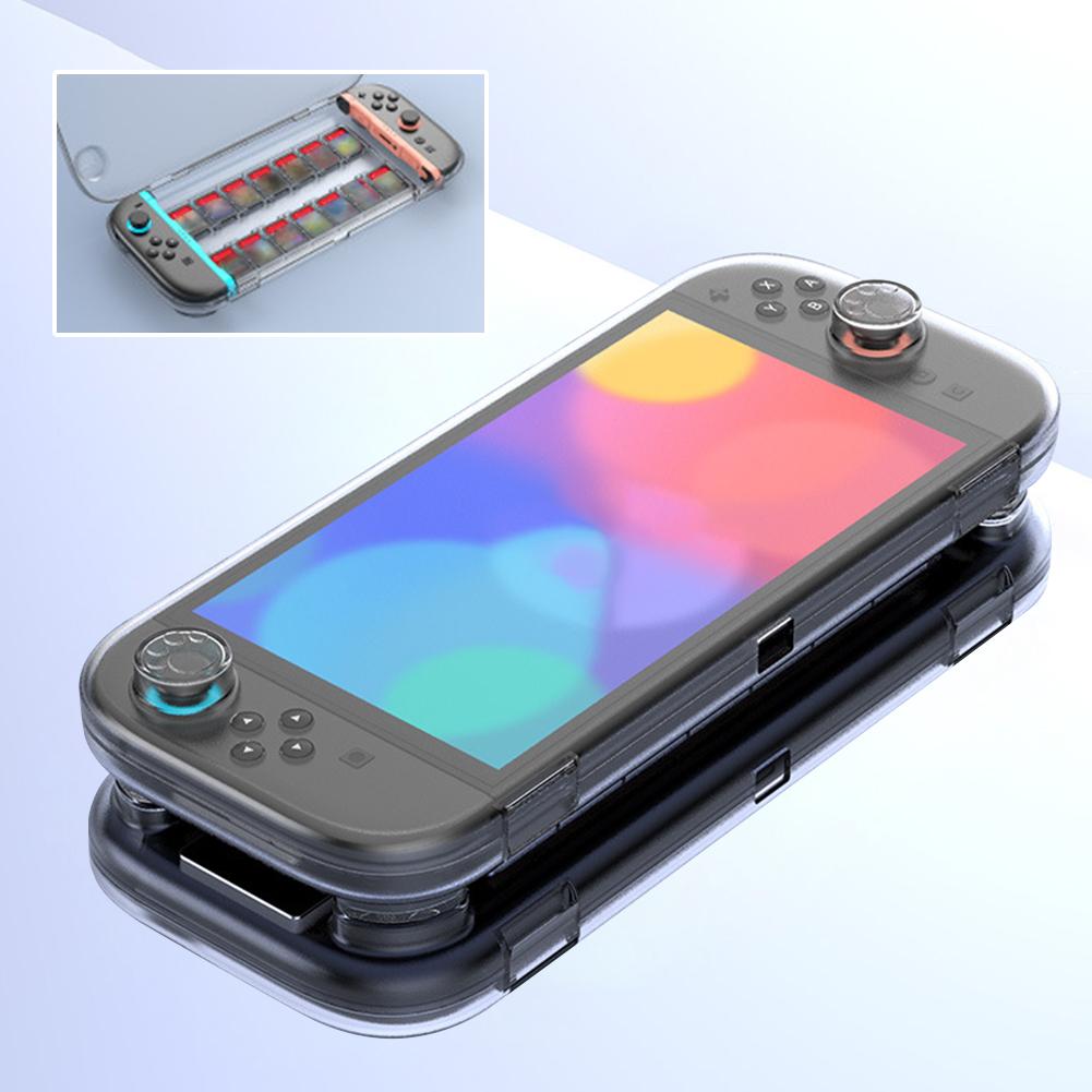 Protective Shell for Switch 2 Anti-drop Protective Case Cover with Game Card Slots for Switch 2 Games & Accessories