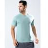 Men's Quick-Dry Round Neck Short-Sleeve Sports T-shirt - Running & Fitness Outdoor Casual Top