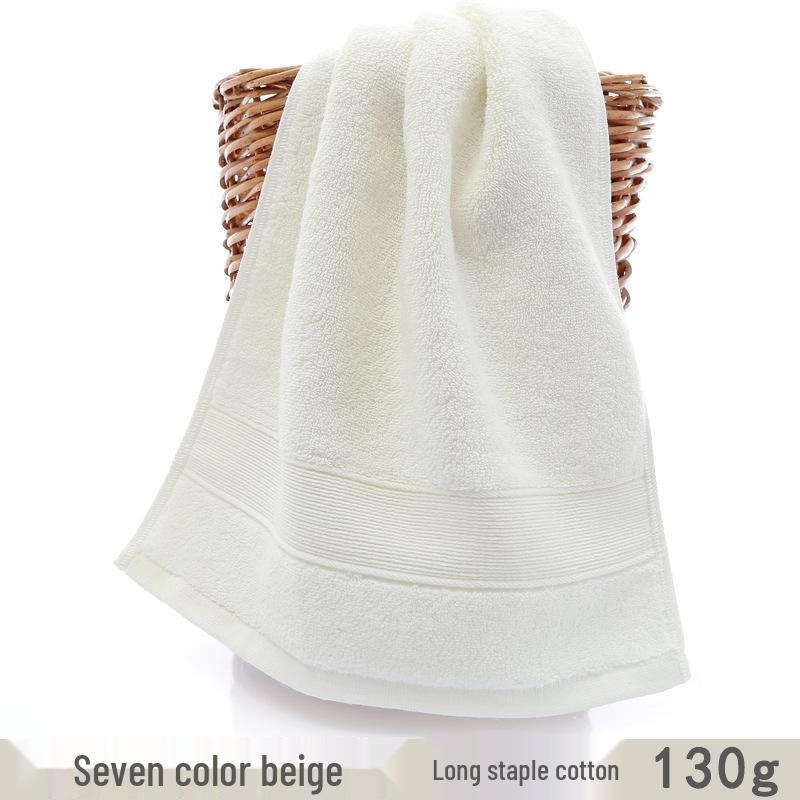 100% Bomull Absorberande Vuxenhandduk – Förtjockad, Mjuk, Ren Bomull