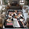 Juventus Customize Text Floor Mat Design for Dining Room Foyer Decorate Room Hallway Antislip Carpet Anime Office Decor Wedding Party Gift