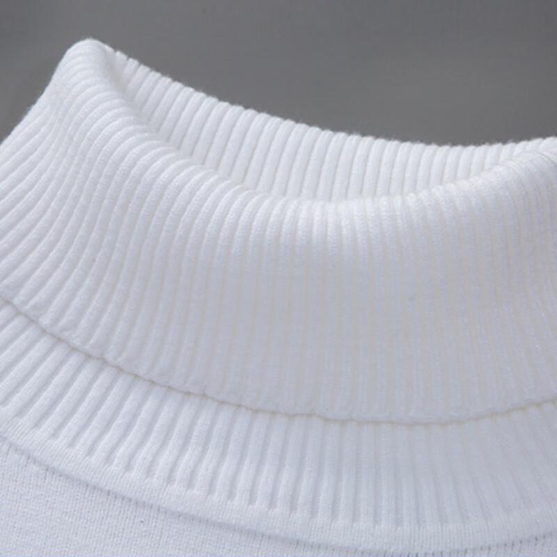 Playboy Men's Loose Knit Half-High Collar Sweater