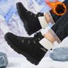 Winter Men Boots Outdoor Snow Boots High Top Cotton Boots with Non Slip  Wear Resistant  Leisure  Versatile Outdoor Plush