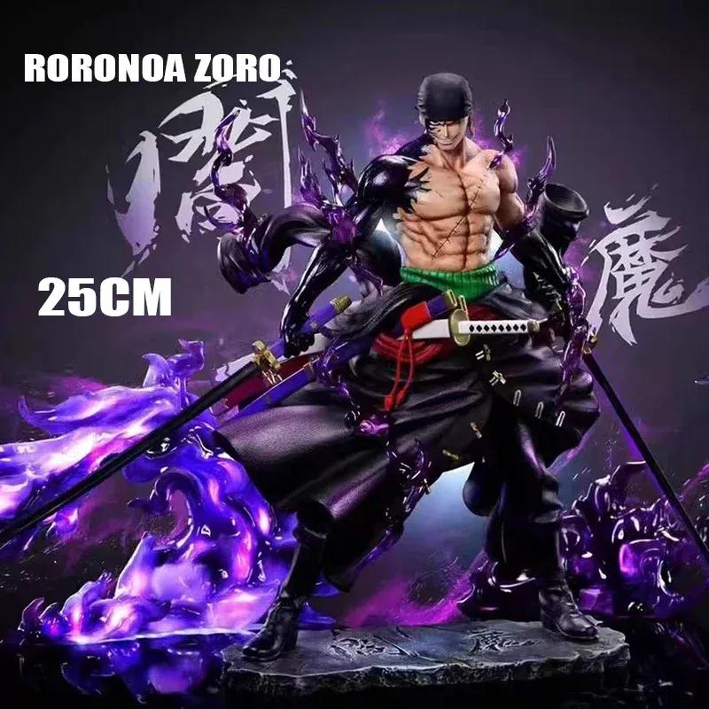 Skladem 25cm Anime One Piece Zoro Figurky Sky Painting Roronoa Zoro Akční Figurky PVC Sběratelský Model Hračky Dárky k Narozeninám