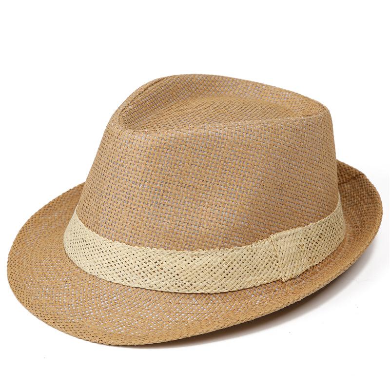 Middle-Aged Dad Hat Spring And Autumn Summer Breathable Men'S Old Man Straw Hat The Elderly Sun Hat Old Man Grandfather Top Hat