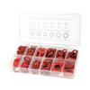 12 Sizes Red Steel Paper  Flat Washers Kit Insulation Washer Assorted Set with Box Insulation Washer Assorted
