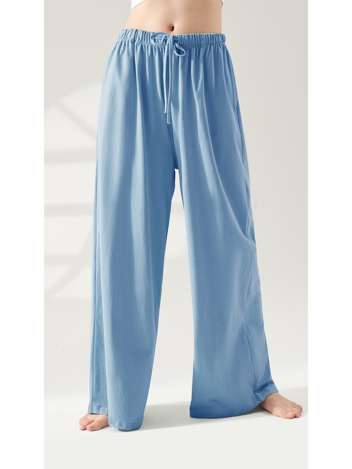 

Женские брюки с широкими штанинами для классического танца - одежда для йоги и практики к экзамену по искусству Extra Large синий/серый