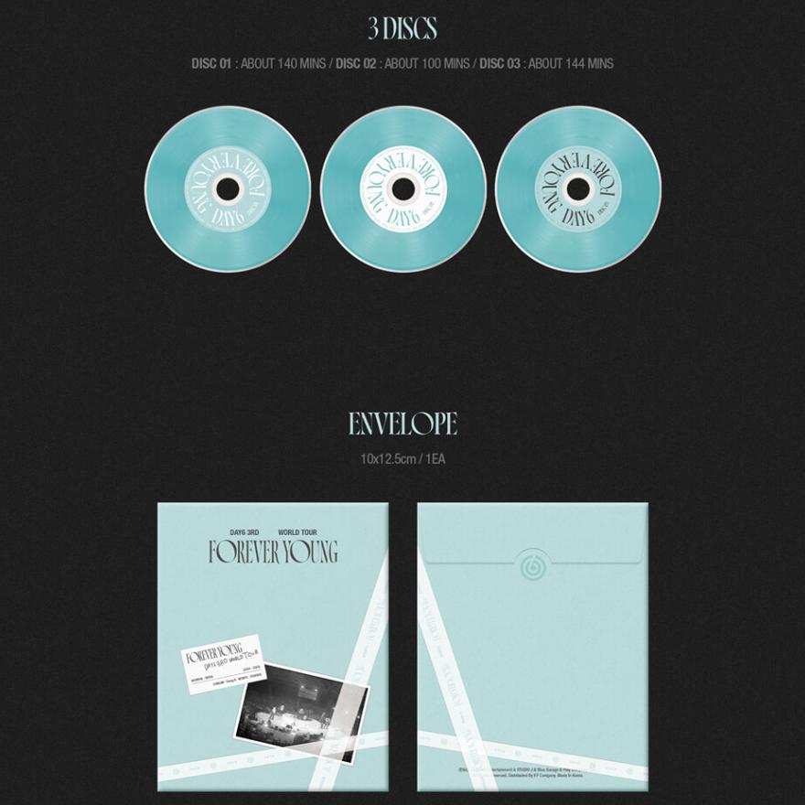 Pre-order DAY6 3rd World Tour FOREVER YOUNG Blu-ray & POB