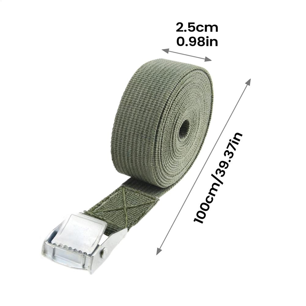Heavy Duty Tie Down Straps Adjustable Zinc Alloy Buckle Belt for Motorcycle Cargo Truck Trailer Kayak Roof Luggage Boat