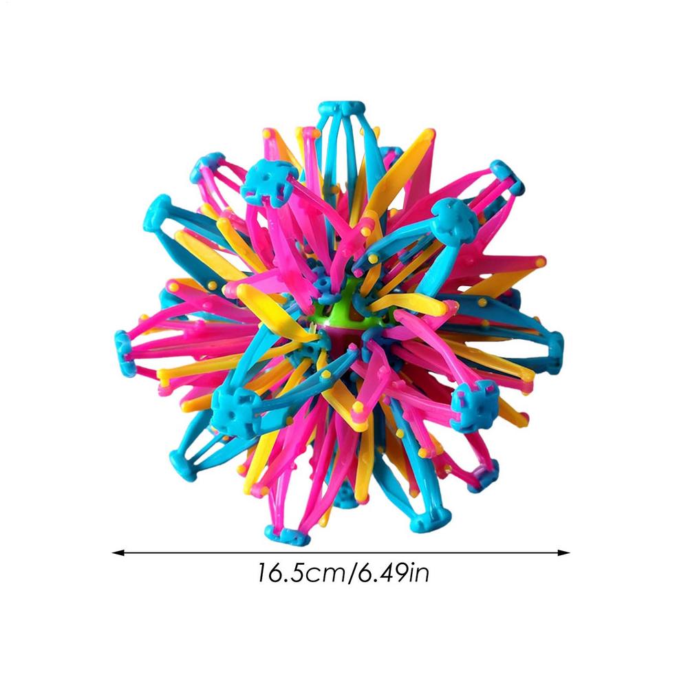 Expandable Throwing Ball Game  Outdoor Children Interaction Toy Textured Educational Preschool Learning Playing Activities