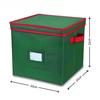 Christmas Ornament Storage Box Made With Durable-Oxford Polyester Material Holds Up To 64 Holiday Ornaments Decoration Balls