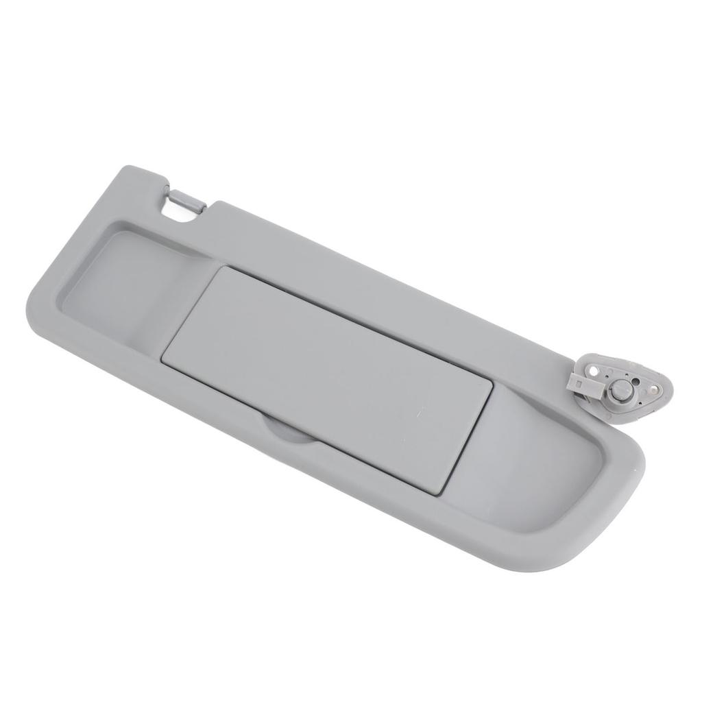 Parasolar gri Aspect elegant Vizor pentru protecție solară Oglindă cu oglindă de machiaj pentru Civic 2006 până în 2011