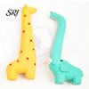 Cute Animal Dog Toy Latex Squeaky Giraffe Elephant Dogs Chew Teeth Cleaning for Aggressive Chewers Fetch Tug-of-War