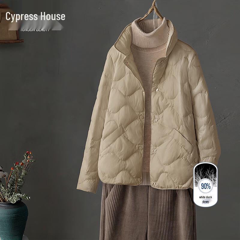 

Женский легкий пуховик Ciparche со стойкой S