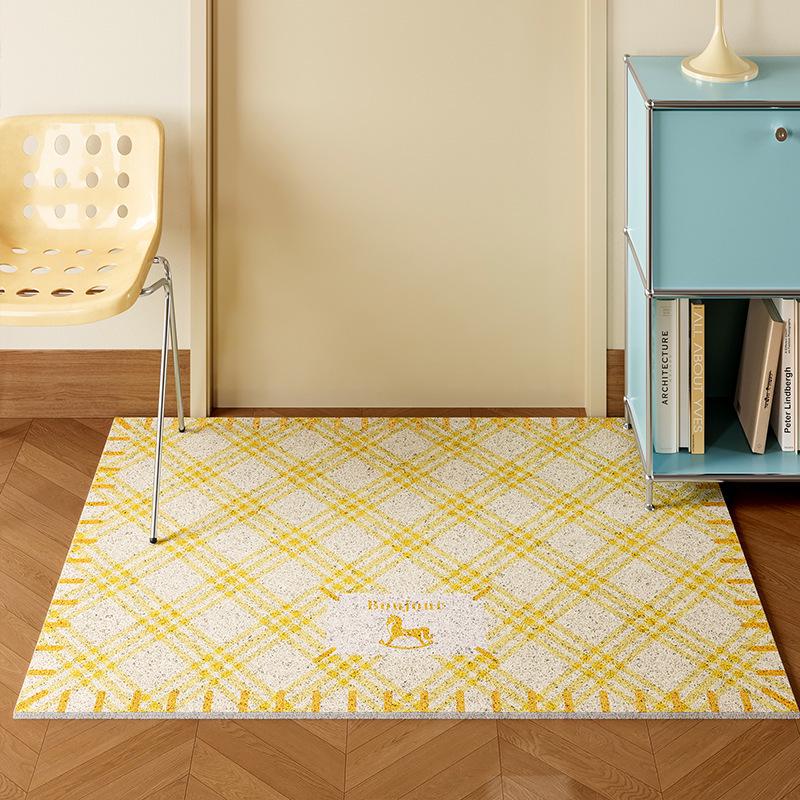 Modern Non-slip Cuttable Entrance Mat - Wear & Dirt-resistant for Home Hallway 40x60cm