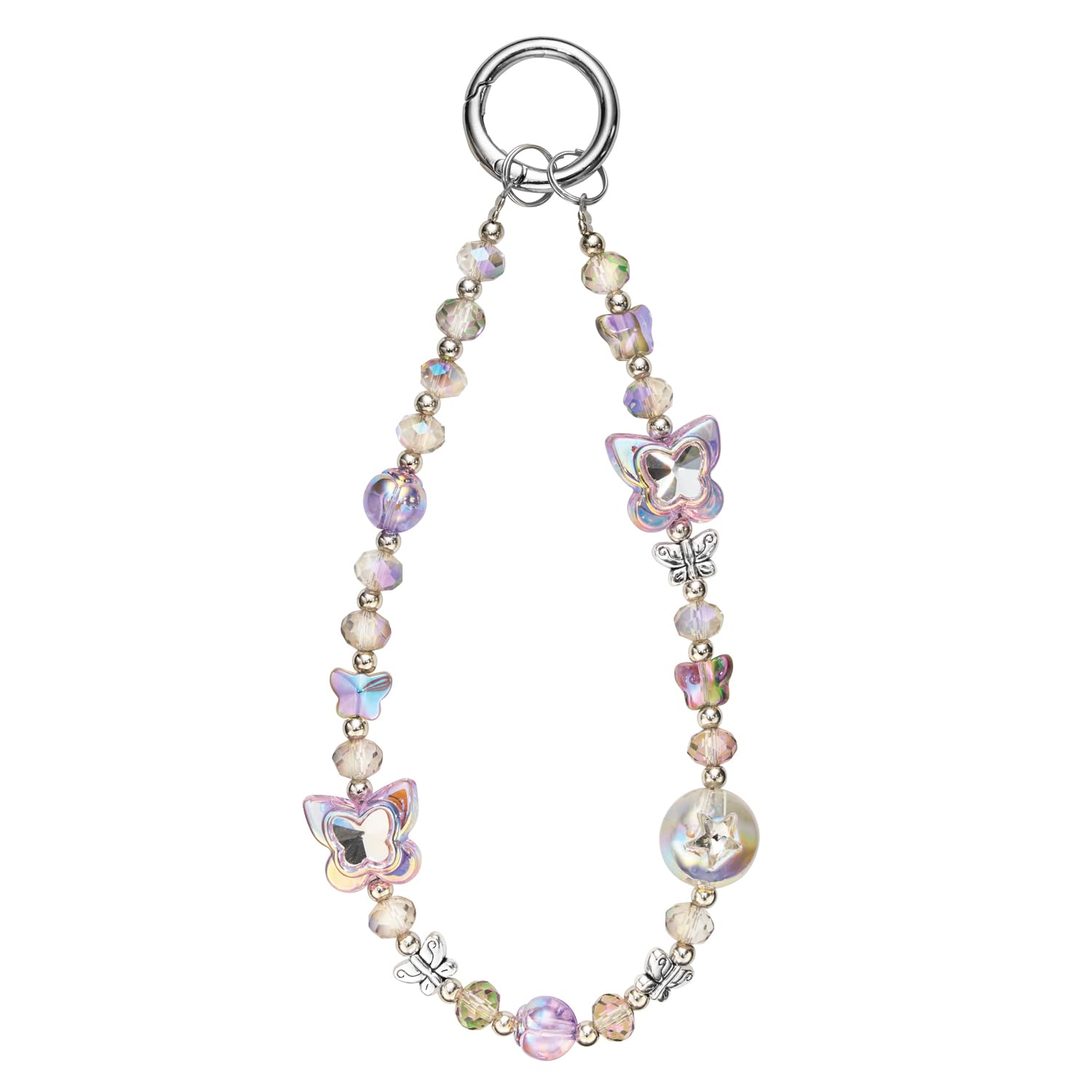 

Suncrest Кистевой ремешок Стеклянные бусины Бабочка Черный iSB-HS23