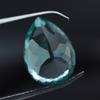 Natural Bluish Green Sapphire Pear Cut 8.40 Ct Loose Gemstone CERTIFIED