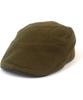 Simple Linen Khaki Hunting Cap Beret