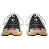 Balenciaga Triple S Low Top Casual Shoes Women's Black 755686W3SM11096